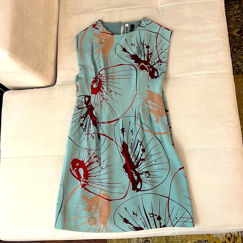 Anthropologie Splatter Paint Mini Dress